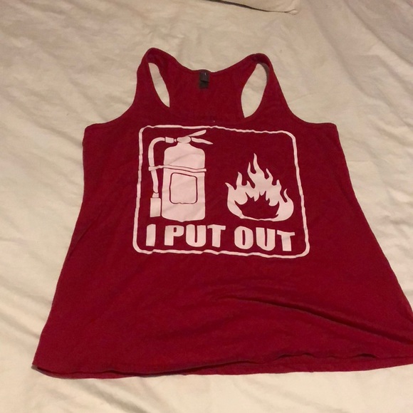 Funny tank. Workout. I put out. - Picture 1 of 4